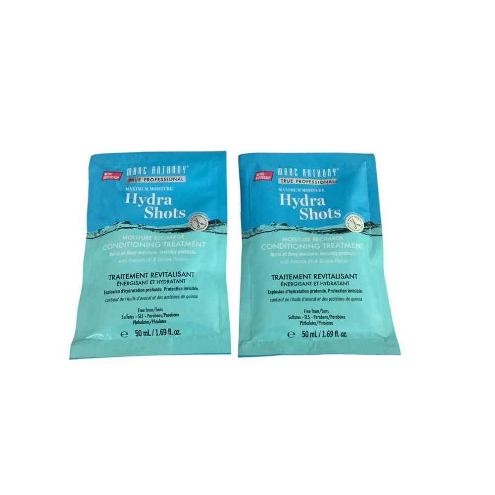 Marc Anthony Hydra Shots Maximum Moisture Conditioning Treatment 2 Pack 1.69oz